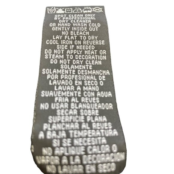 Morgan & Co Womens Formal Evening Long Maxi Dress Rhinestones Black Size 7/8 - Picture 9 of 9